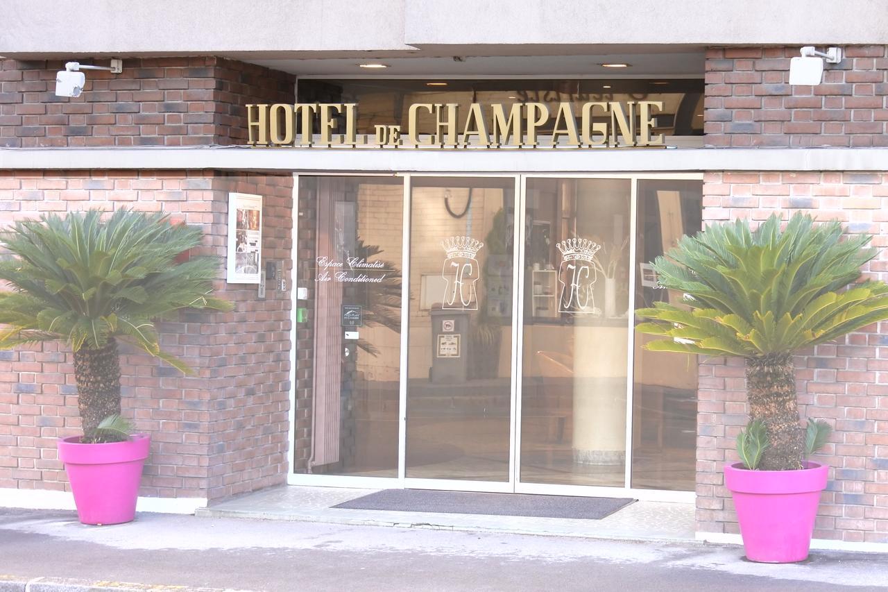 Hotel De Champagne Épernay Exteriör bild